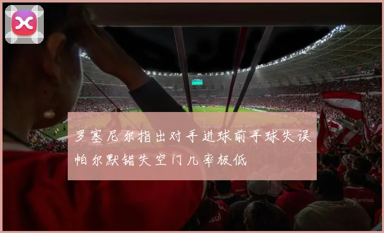 罗塞尼尔指出对手进球前手球失误帕尔默错失空门几率极低